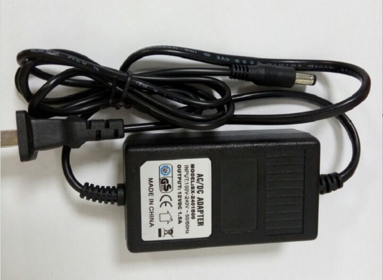 DC12V/1.5A直流电源充电器220V转12V稳压电源直流水泵专用适配器