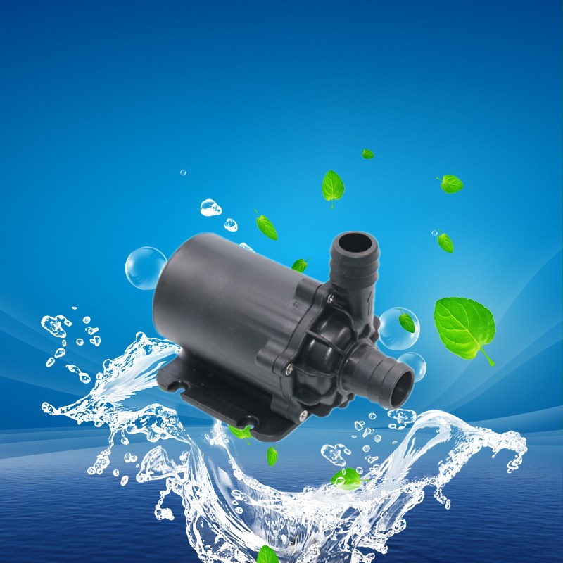 24V水陆两用无刷直流水泵假山鱼池抽水循环泵家用抽水增压泵
