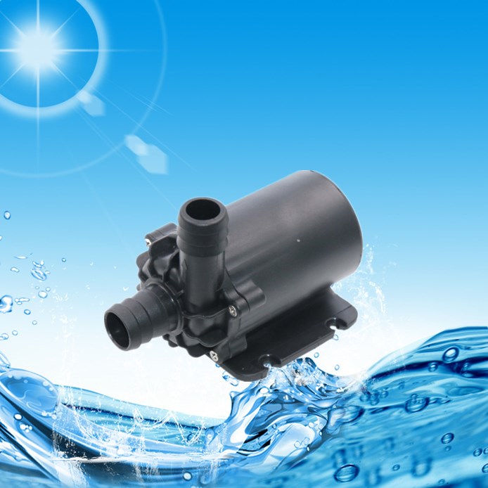 12V无刷直流潜水泵家用太阳能热水器增压泵抽水泵
